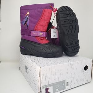 Sorel x Disney Frozen Winter Boots NWT Big Girls